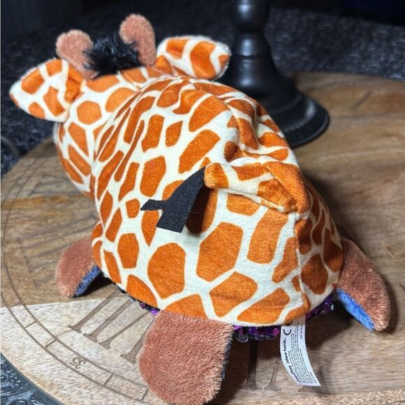 11” Flip-A-Zoo Geo Giraffe Ava Hippo Stuffed Animal
Plush Toy Reversible Sequins - Picture 12 of 16